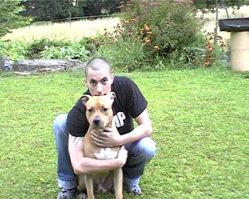 Moi et mon chien Albon